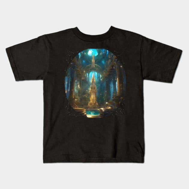 Surreal Atlantis Kids T-Shirt by sailorsam1805